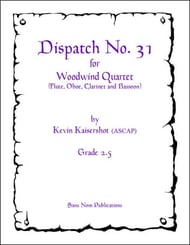 Dispatch No. 31 Woodwind Quartet cover Thumbnail